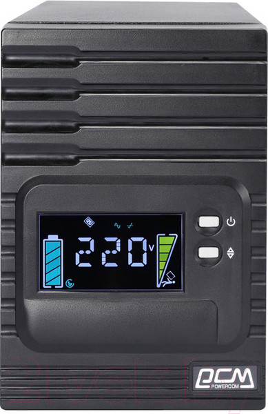 Изображение товара ИБП Powercom Smart King Pro+ SPT-1000-II LCD