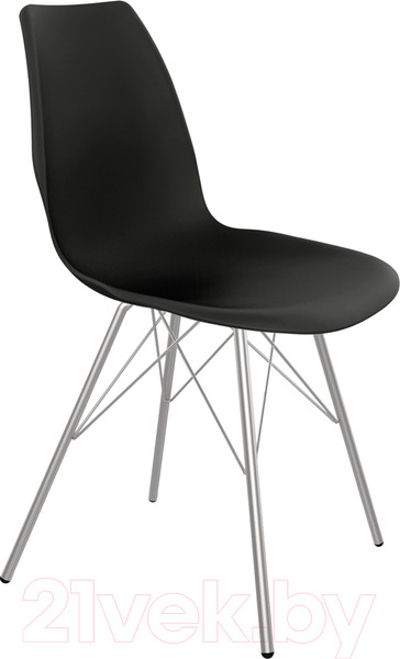 Изображение товара Стул Sheffilton SHT-ST29/S37 (черный/хром лак)