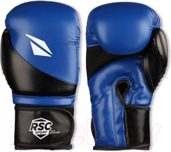 Изображение товара Боксерские перчатки RSC Pu Flex Bf BX 023 (р-р 6, синий/черный)