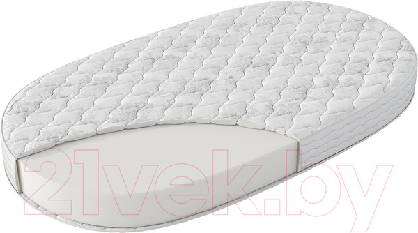 Изображение товара Матрас в кроватку Капризун Uomo OН 75x125 / 286281 (овальный)