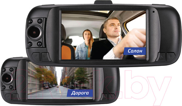 Изображение товара Автомобильный видеорегистратор SilverStone F1 NTK-55F Taxi