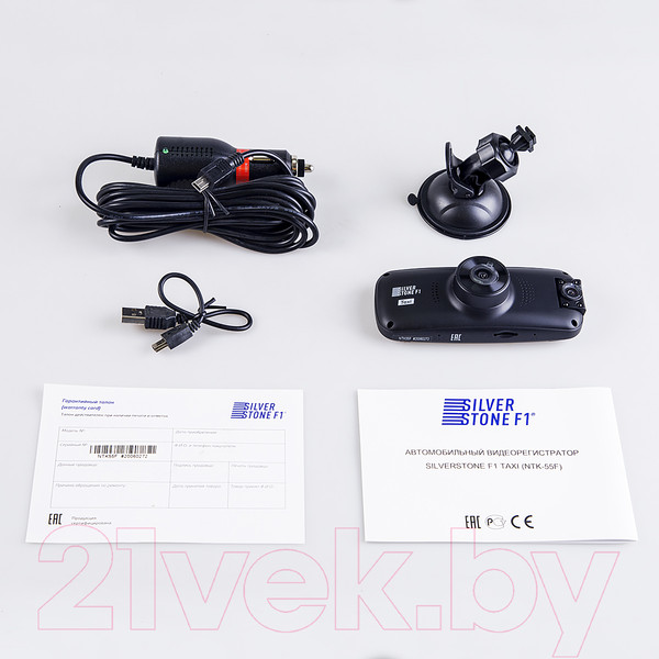 Изображение товара Автомобильный видеорегистратор SilverStone F1 NTK-55F Taxi