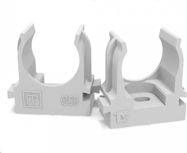 Изображение товара Крепеж-клипса для трубы Промрукав D20 / PR13.0120 (100шт)