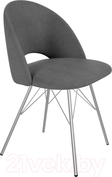 Изображение товара Стул Sheffilton SHT-ST34/S37 (платиново-серый/хром лак)