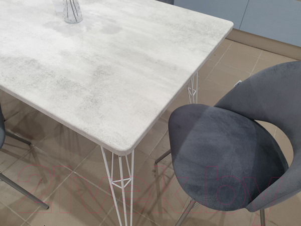 Изображение товара Стул Sheffilton SHT-ST34/S37 (платиново-серый/хром лак)