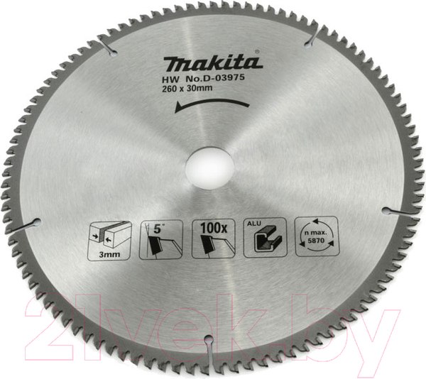 Изображение товара Пильный диск Makita D-03975