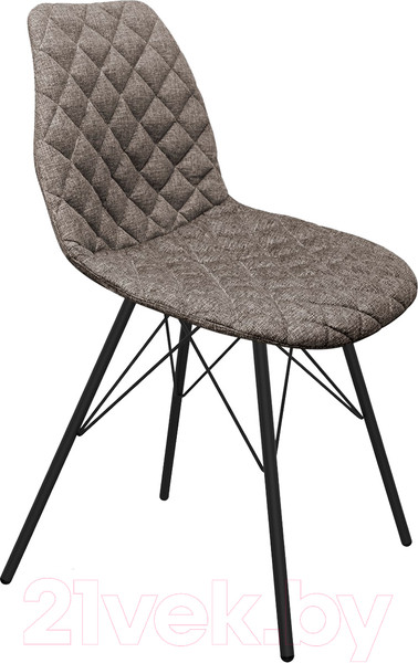 Изображение товара Стул Sheffilton SHT-ST29-С12/S37 (коричневый сахар/черный муар)