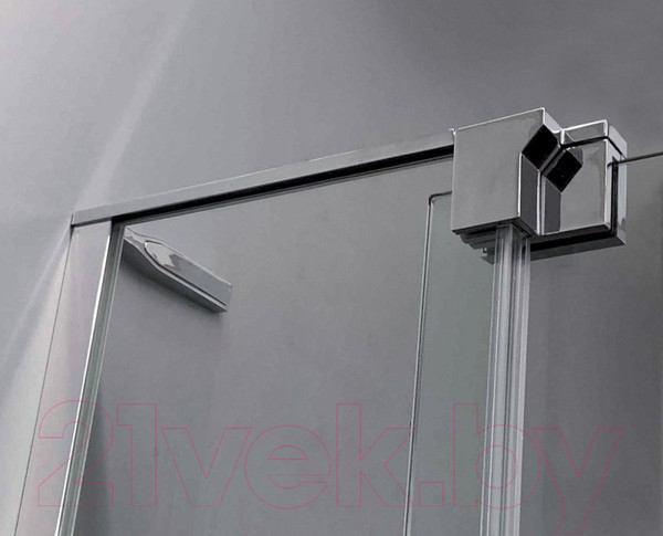 Изображение товара Душевой уголок Cezares SLIDER-AH-1-80-80/90-GRIGIO-Cr