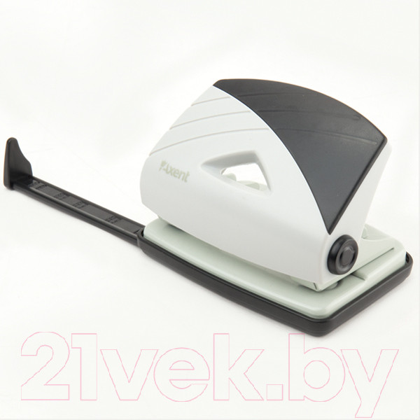 Изображение товара Дырокол Axent Duoton / 3716-89 (серый/черный)