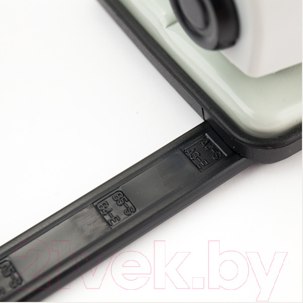 Изображение товара Дырокол Axent Duoton / 3716-89 (серый/черный)