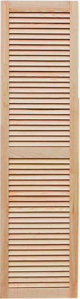 Изображение товара Дверца жалюзийная No Brand 20x594x2013мм (сорт А, хвоя)