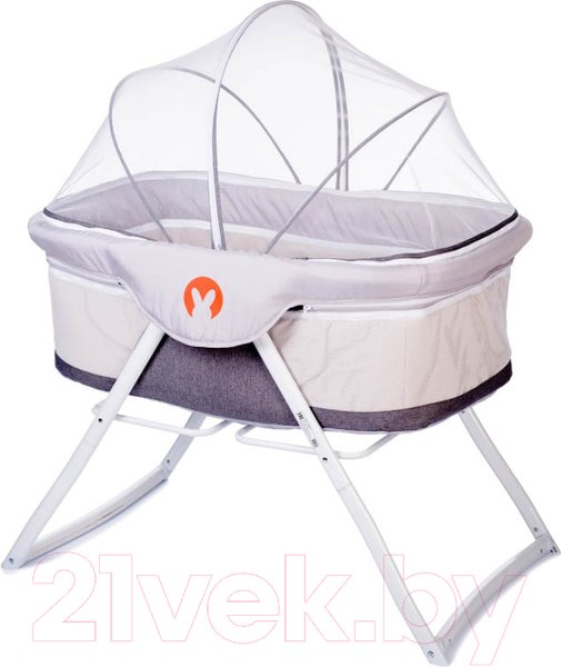 Изображение товара Детская кроватка Babyhit Carrycot Light Grey (светло-серый)