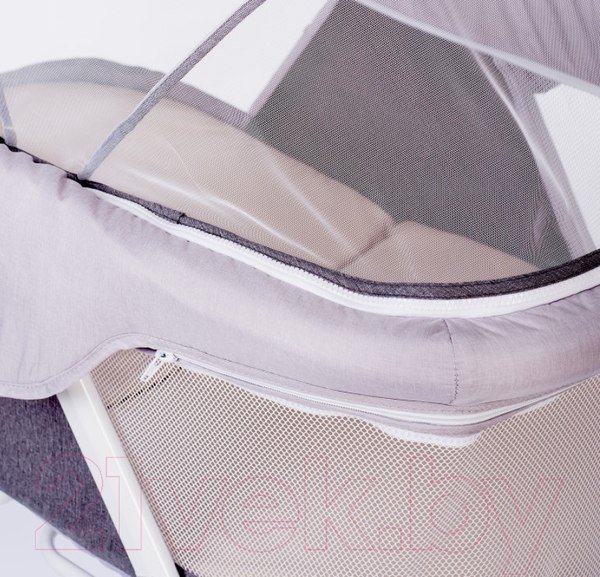 Изображение товара Детская кроватка Babyhit Carrycot Light Grey (светло-серый)