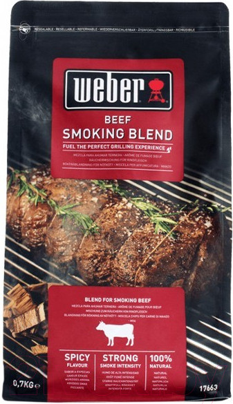 Изображение товара Щепа для копчения Weber Говядина (700г)