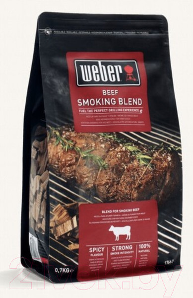 Изображение товара Щепа для копчения Weber Говядина (700г)