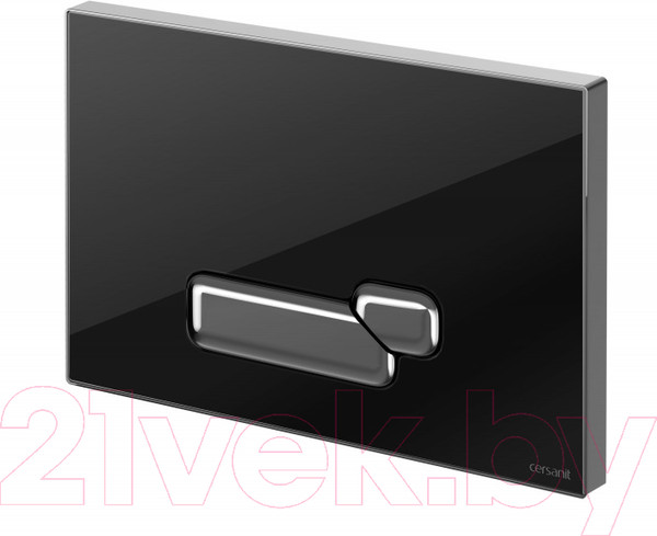 Изображение товара Кнопка для инсталляции Cersanit Actis P-BU-ACT/Blg/Gl (стекло/глянцевый черный)