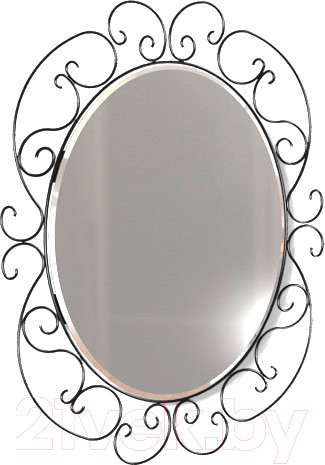 Изображение товара Зеркало Sheffilton Грация 630 / 743346 (черный)