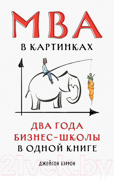 Изображение товара Книга Альпина MBA в картинках: Два года бизнес-школы в одной книге (Бэррон Дж.)