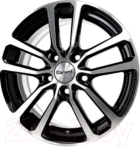Изображение товара Литой диск Carwel Донты 209 15x6" 5x100мм DIA 57.1мм ET 38мм AB