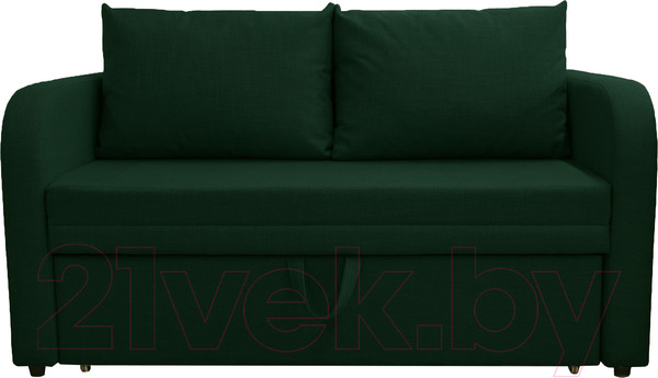Изображение товара Диван Brioli Пино Т (J8/темно-зеленый)