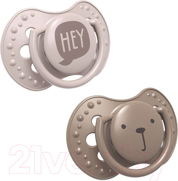 Изображение товара Набор пустышек Lovi Hey динамичная / 22/887girl (2шт)