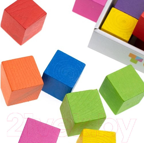 Изображение товара Развивающая игрушка Томик Кубики. Цветные / 1-45 (30шт)