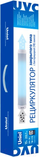 Изображение товара Рециркулятор бактерицидный Uniel UDG-M30A UVCB / UL-00007716 (белый)