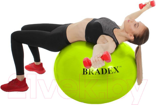 Изображение товара Фитбол гладкий Bradex 65 / SF 0720 (салатовый)