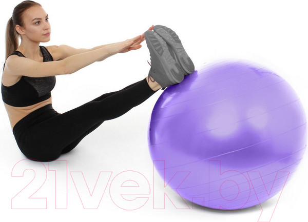 Изображение товара Фитбол гладкий Bradex 75 / SF 0719 (фиолетовый)