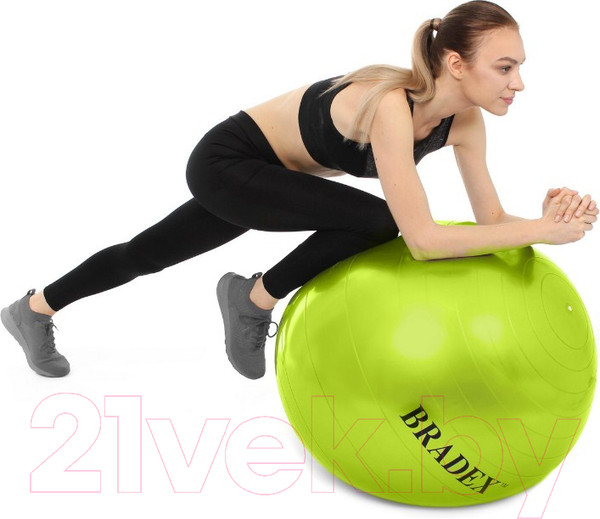 Изображение товара Фитбол гладкий Bradex 75 / SF 0721 (салатовый)