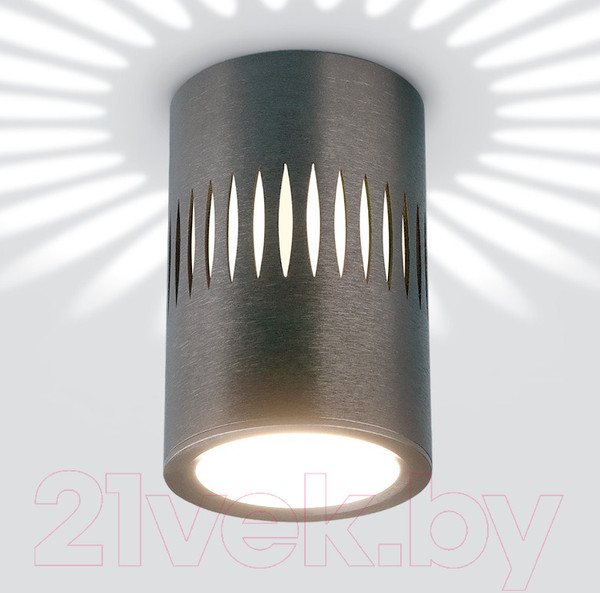 Изображение товара Точечный светильник Elektrostandard DLS026 7W 4200К (графит)