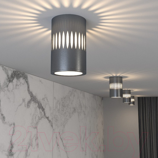 Изображение товара Точечный светильник Elektrostandard DLS026 7W 4200К (графит)