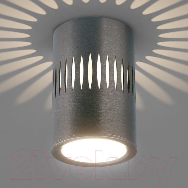 Изображение товара Точечный светильник Elektrostandard DLS026 7W 4200К (графит)