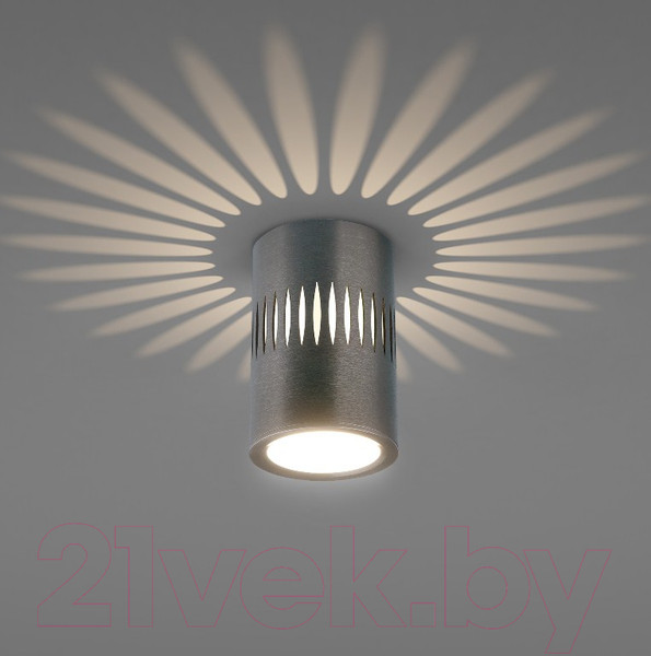 Изображение товара Точечный светильник Elektrostandard DLS026 7W 4200К (графит)