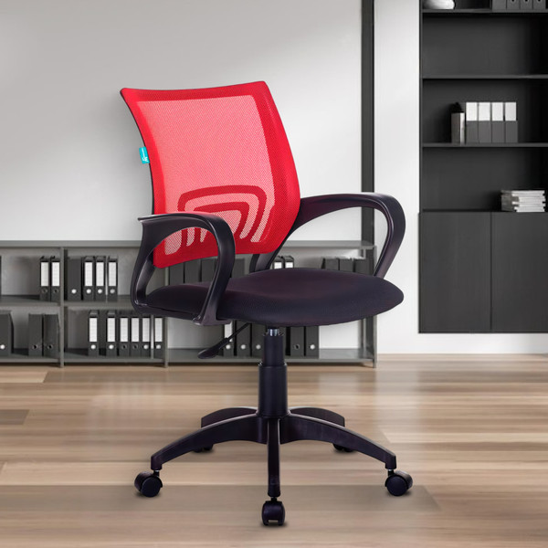 Изображение товара Кресло офисное Бюрократ CH-695NLT (красный TW-35N/черный TW-11)