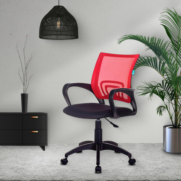 Изображение товара Кресло офисное Бюрократ CH-695NLT (красный TW-35N/черный TW-11)