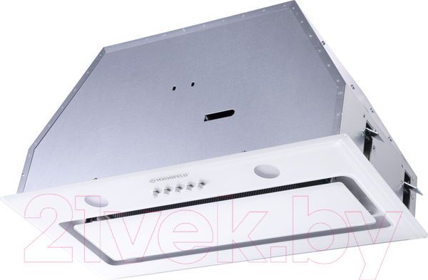 Изображение товара Вытяжка скрытая Maunfeld Trapeze 601GG (белый)