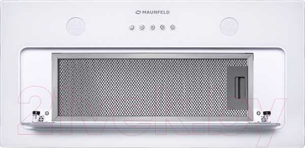 Изображение товара Вытяжка скрытая Maunfeld Trapeze 601GG (белый)