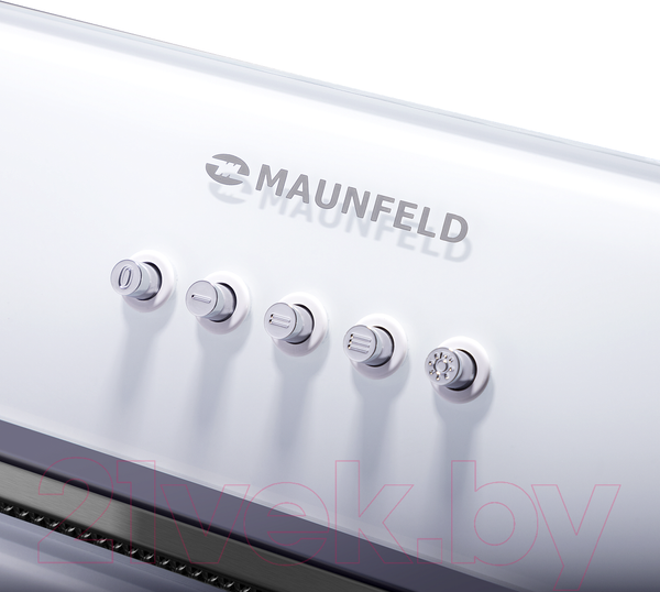 Изображение товара Вытяжка скрытая Maunfeld Trapeze 601GG (белый)