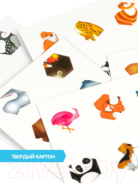 Изображение товара Развивающая игра Bondibon Лото. Кто это спрятался? / ВВ4706
