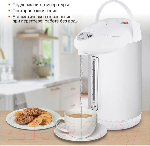 Изображение товара Термопот StarWind STP1131 (белый)