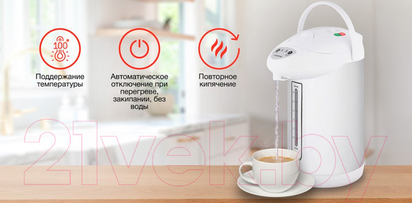 Изображение товара Термопот StarWind STP1131 (белый)