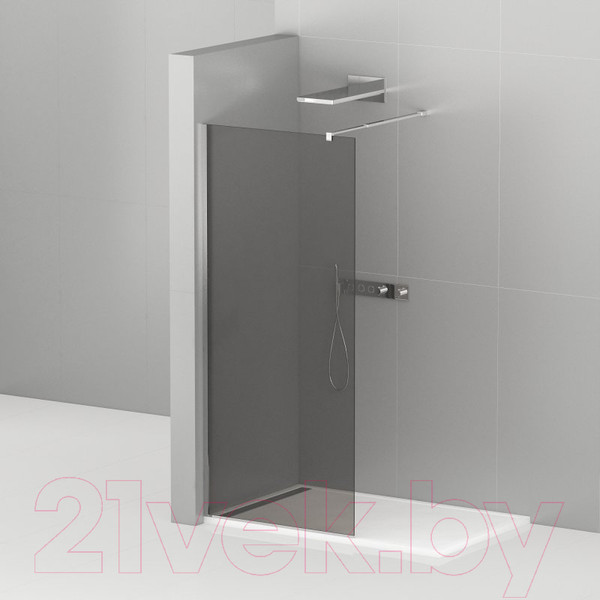 Изображение товара Душевая стенка Cezares LIBERTA-L-1-90-GR-Cr