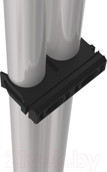 Изображение товара Вешалка для одежды Sheffilton SHT-WR125 (черный/хром лак)