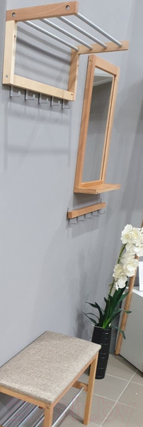 Изображение товара Зеркало Sheffilton Альберо SHT-М2 (прозрачный лак)