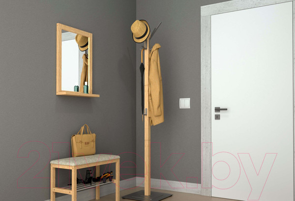 Изображение товара Зеркало Sheffilton Альберо SHT-М2 (прозрачный лак)