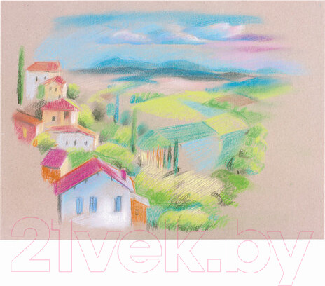 Изображение товара Набор сухой пастели Brauberg Art Classic / 181456 (48цв)