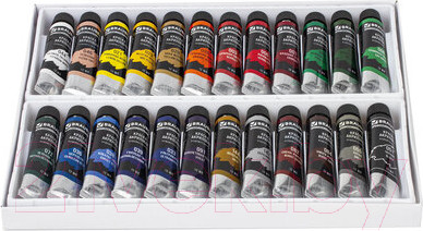 Изображение товара Акриловые краски Brauberg 191124 (24цв)