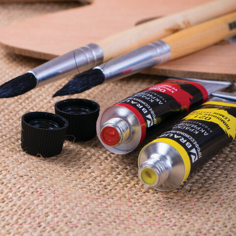 Изображение товара Акриловые краски Brauberg 191124 (24цв)