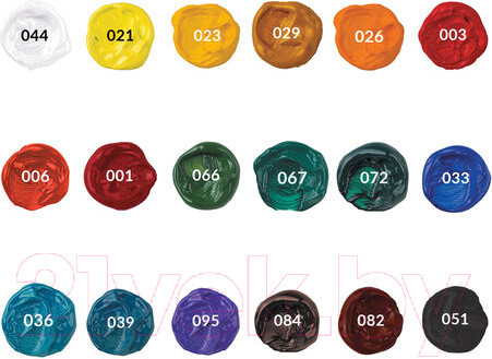 Изображение товара Акриловые краски Brauberg 191126 (18цв)